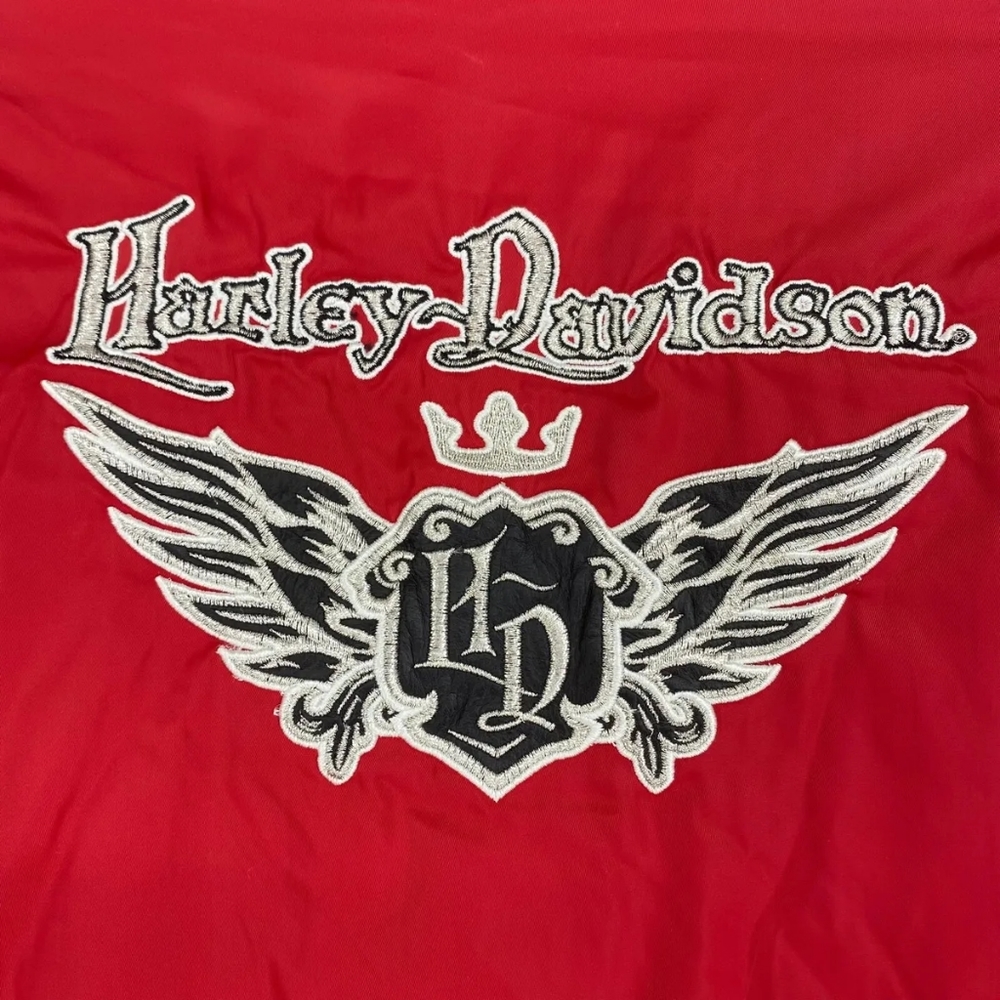 Harley Davidson Red Warm Jacket - Picture 2 of 5